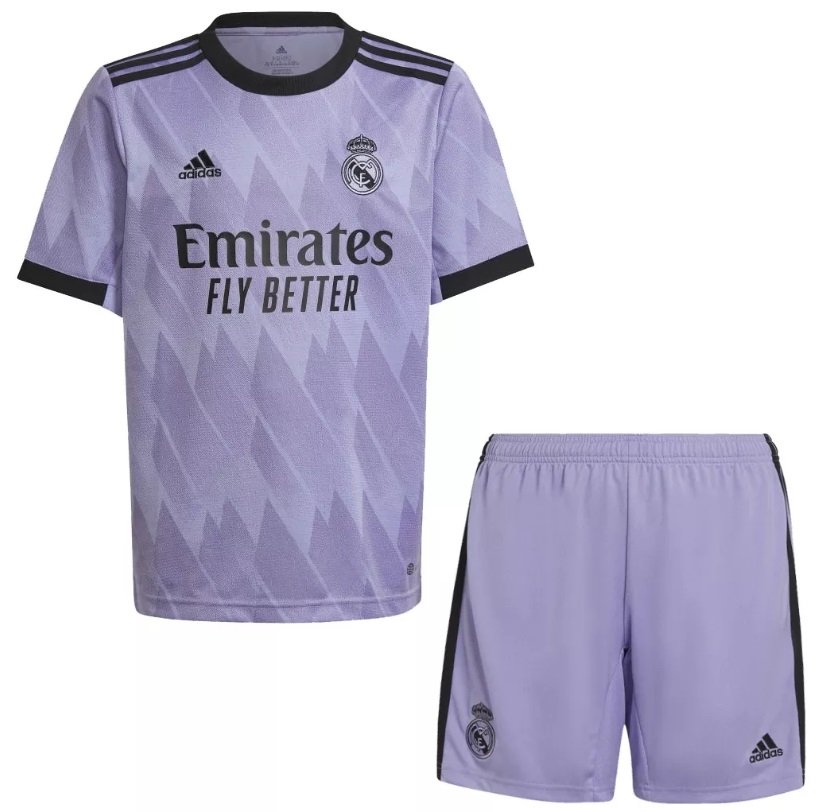 Kit infantil II Real Madrid 2022 2023 Adidas oficial 